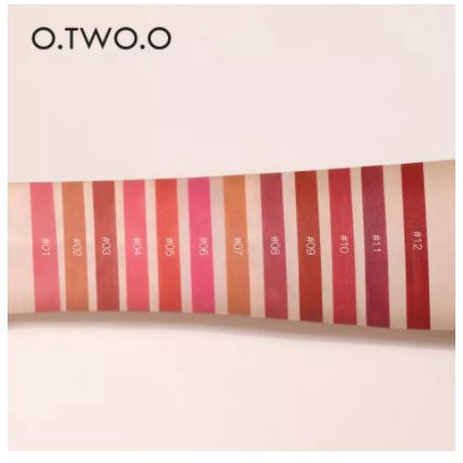 (READY &amp; ORI) O.TWO.O Otwoo Velvet Matte Lipstick SC002