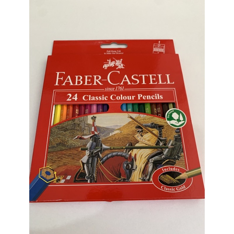

PENSIL WRNA FABER CASTELL 24 CLASSIC colour