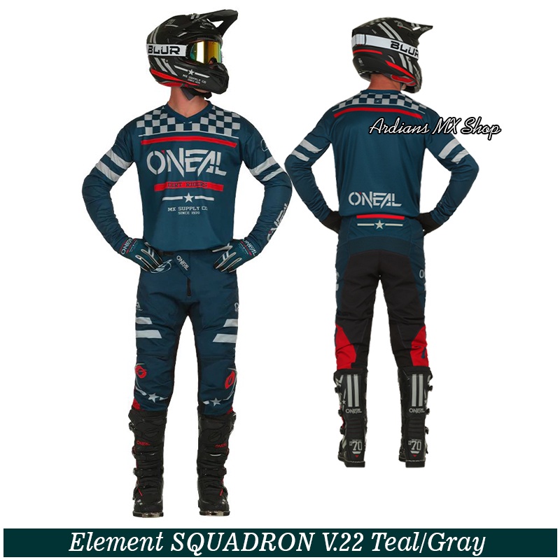 ONEAL - MX-22 - ELEMENT SQUADRON - TRAIL CROSS TRABAS GRASSTRACK