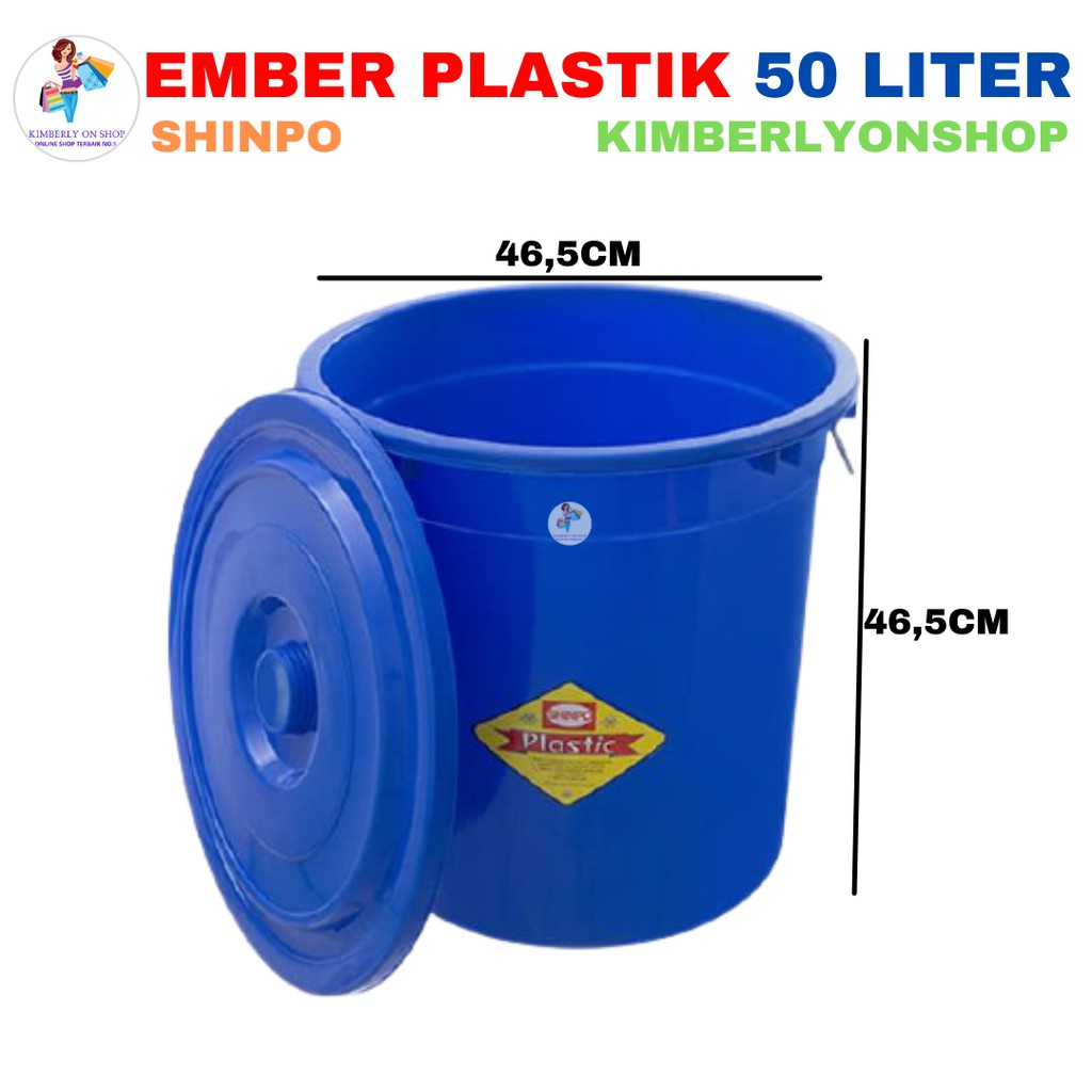 Ember Plastik 50Ltr 150T - Shinpo