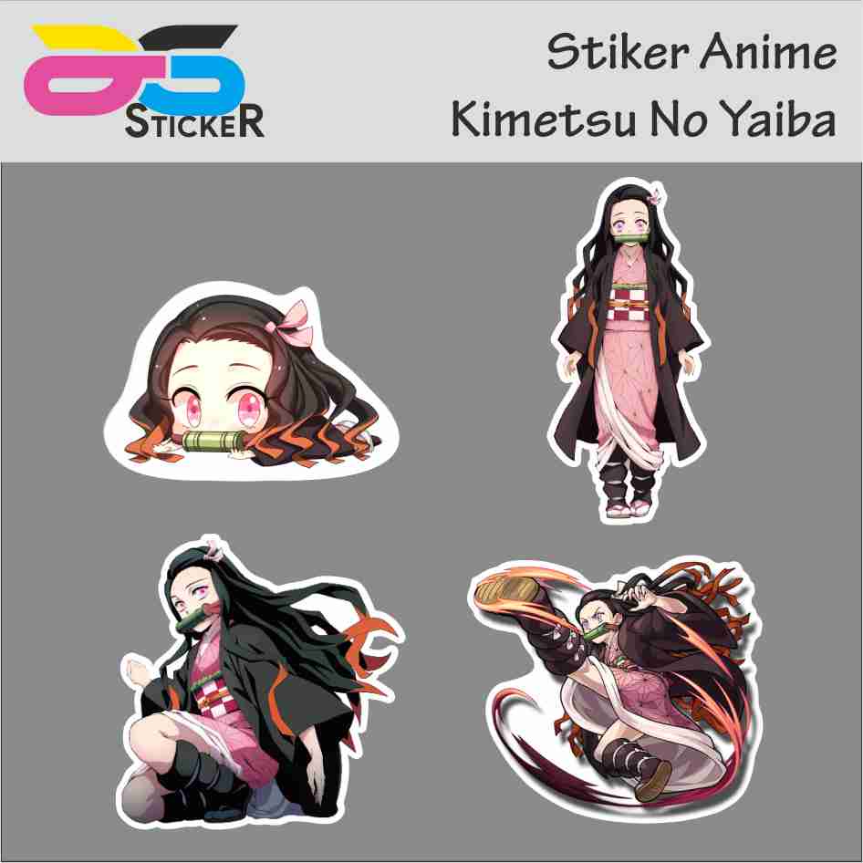 

Sticker - Stiker Kimetsu No Yaiba -Demon Slayer- Nezuko Kamado