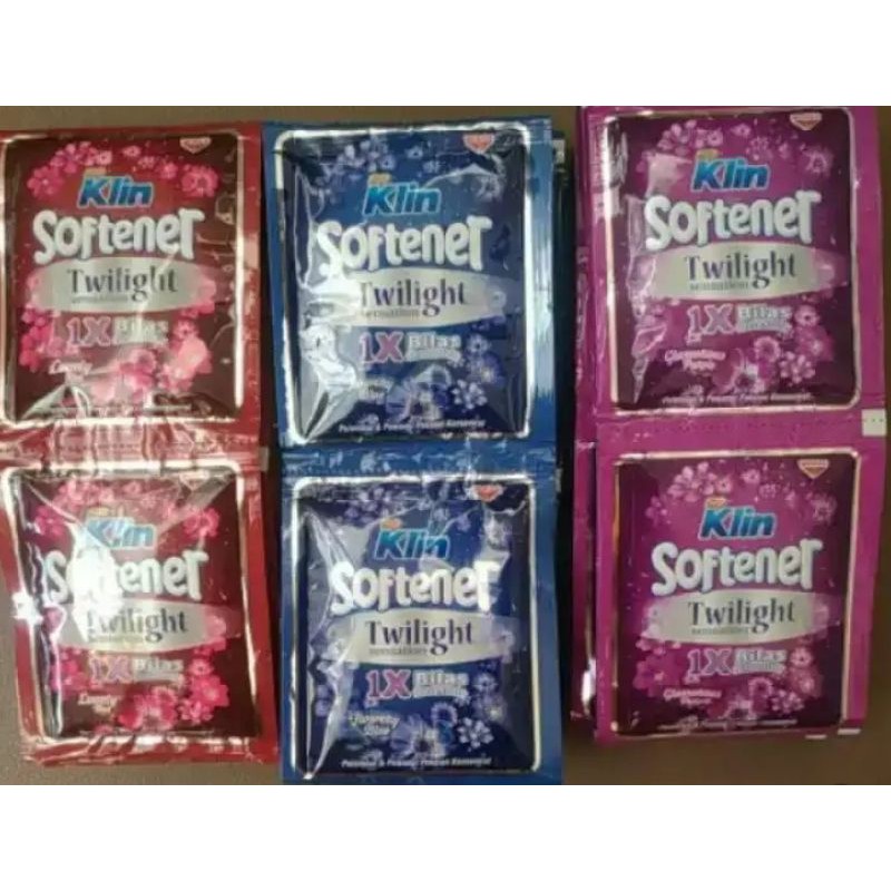 Soklin Softener sachet renceng ( 14 sachet)