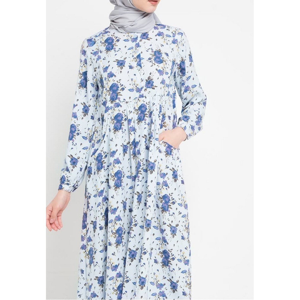 elzatta Gamis Izata - Biru, S Diskon