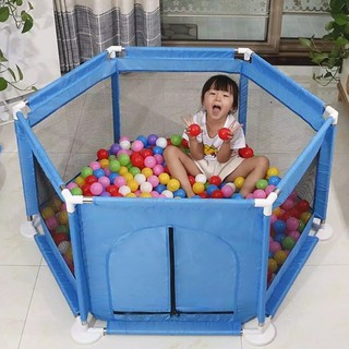 GOGO MB149 Mainan Anak Pagar Tenda Bayi 6 Sisi 10pcs Bola GOGO MB149 Mainan Anak Pagar Tenda Bayi 6 Sisi 10pcs Bola