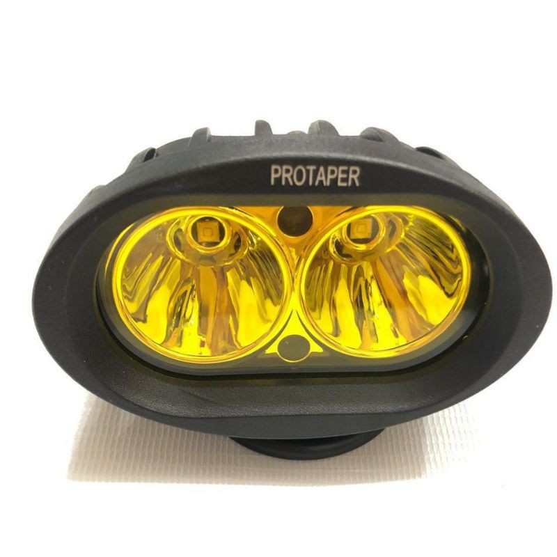 lampu tembak / sorot LED oval kuning