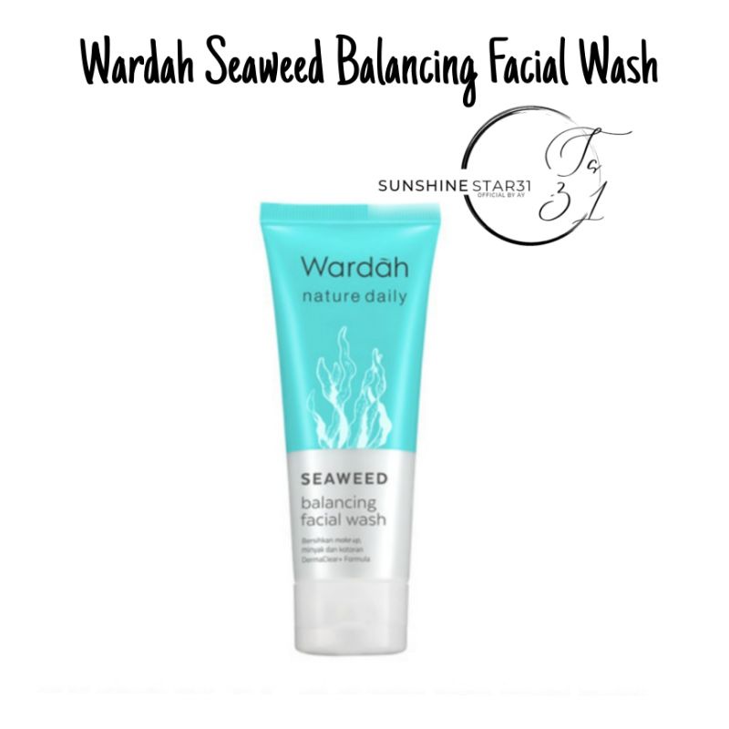 Wardah Seaweed Balancing Facial Wash