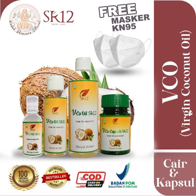 

VCO SR12 VIRGIN COCONUT OIL MINYAK KELAPA MURNI IMUN BOOSTER