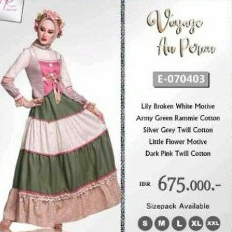 Esme E-070403 Terbaru Launching Akhir Agustus 2020 / Gamis Esme / Esme Fashion / Esme Terbaru