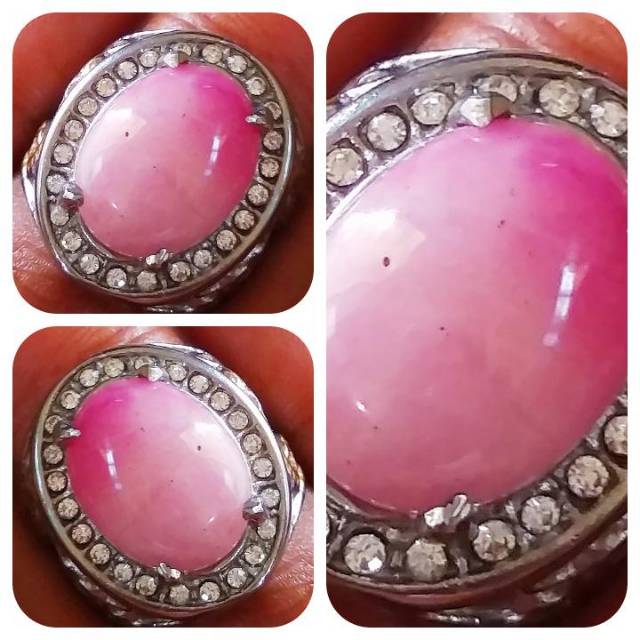 BIG SIZE..BATU MULIA 19.5 CRT NATURAL RUBY BURMA DUA WARNA MULUS ASLI ALAM