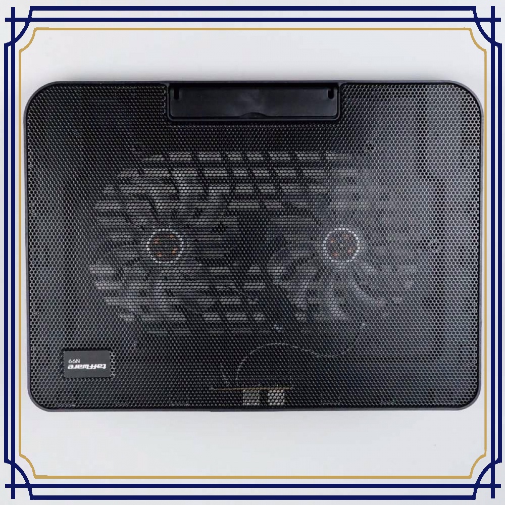 Taffware Cooling Pad Laptop Adjustable Stand 2 Kipas 140mm - CL692