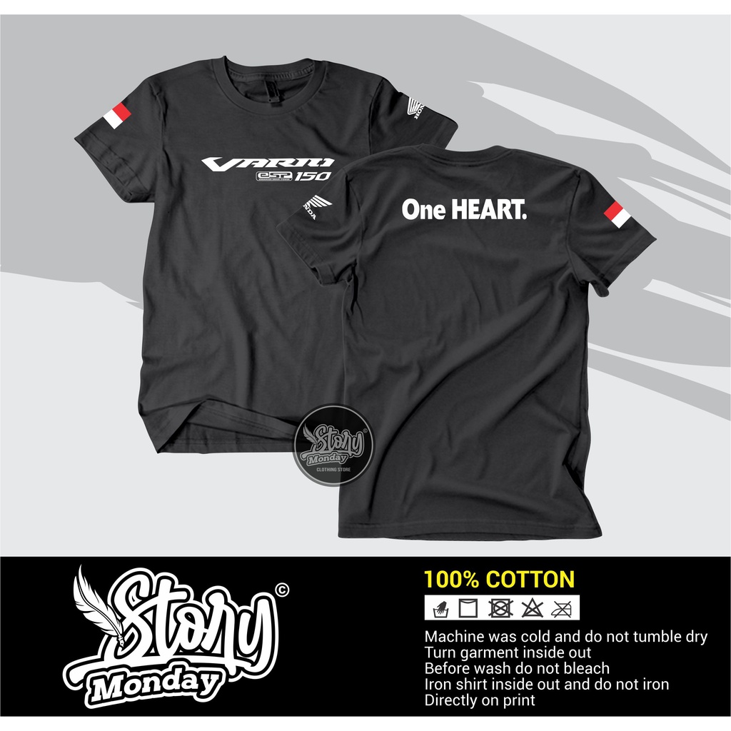 TSHIRT BAJU KAOS HONDA VARIO 150 / KAOS MOTOR / KAOS KUMUNITAS MOTOR / VARIO COMMUNITY