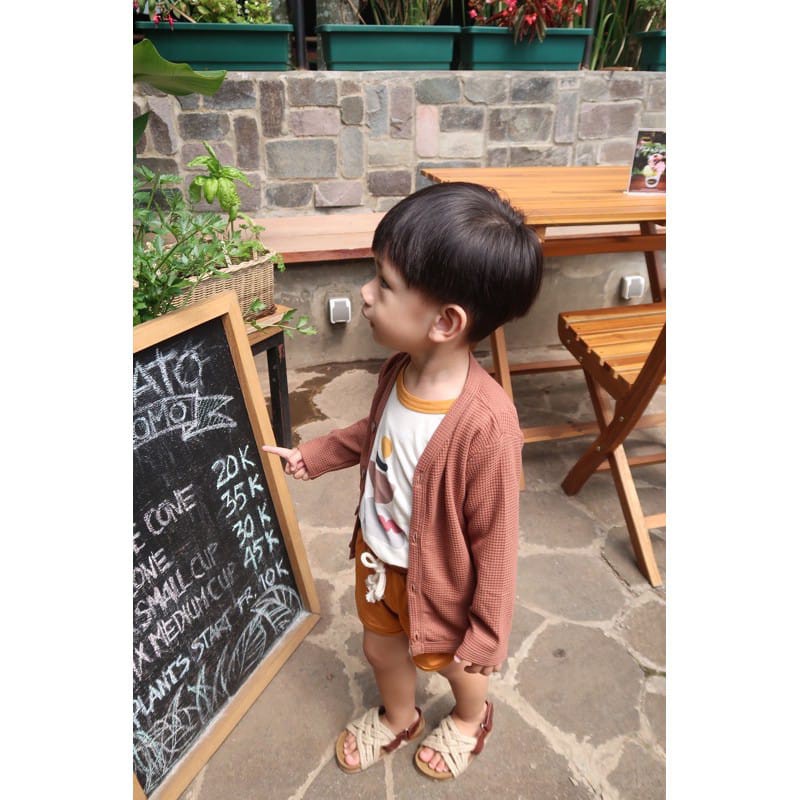 BELL &amp; BO CORA CARDIGAN UNISEX Cardigan Anak Outer Anak Pakaian Anak