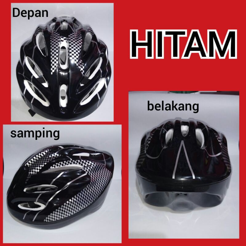 HELM SEPEDA UNIVERSAL GUNUNG PELINDUNG KEPALA RINGAN