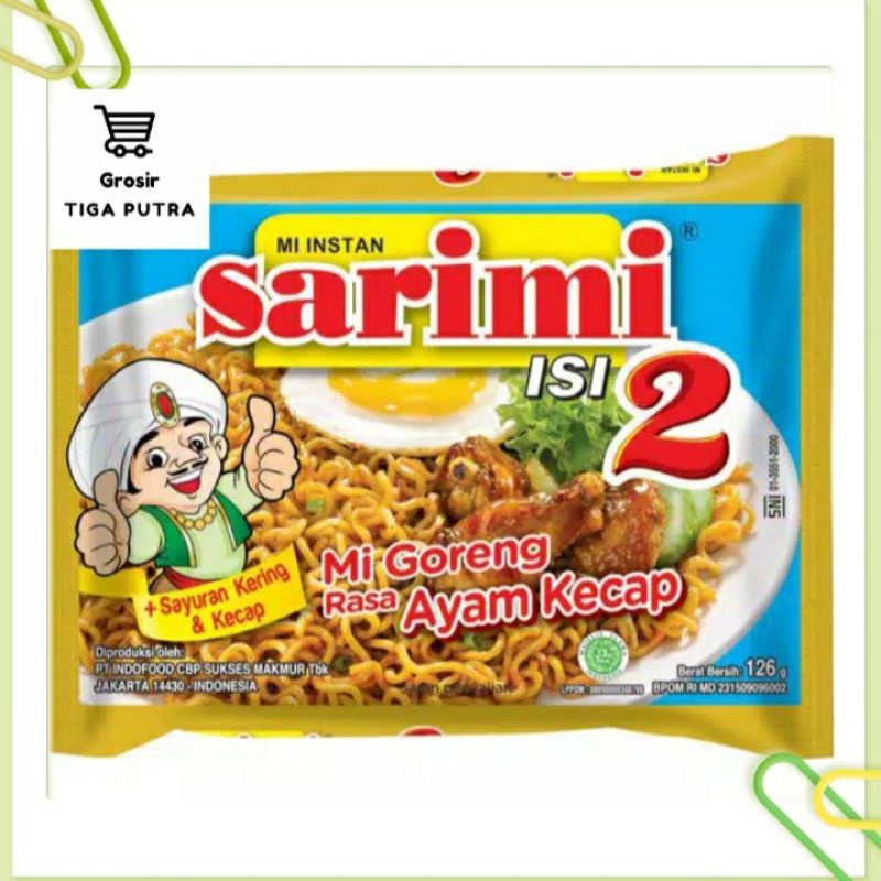 

Sarimi isi 2 Goreng Rasa Ayam Kecap