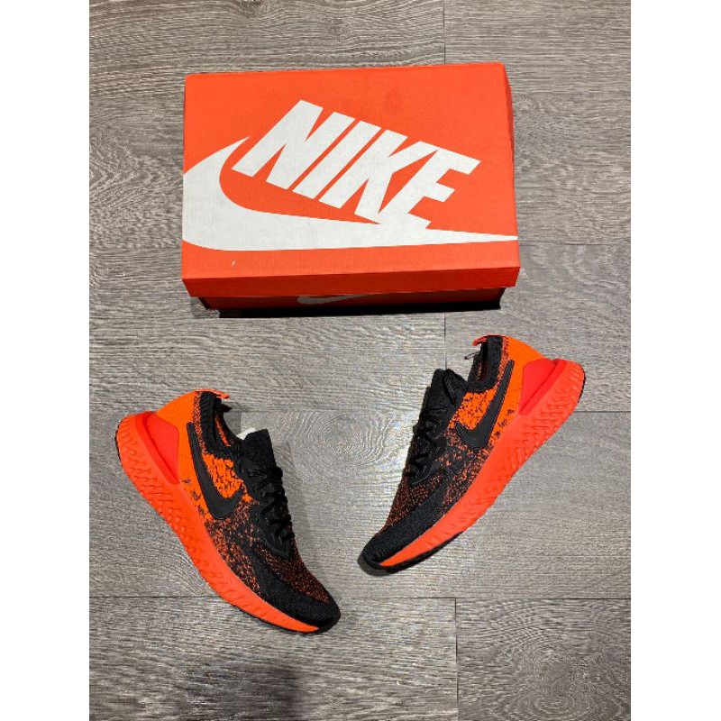 nike epic react flyknit 2 red black