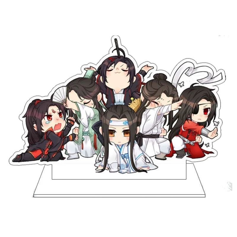 [Ready Stock] Standee Mo Jia San Bao Acrylic Figure | Tian Guan Ci Fu  TGCF | Mo Dao Zu Shi MDZS | R