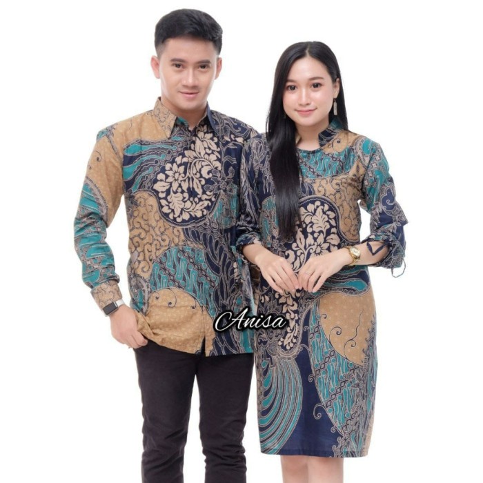 Couple Batik Baju Batik Couple Pasangan Tunangan Ready Jumbo Seragam