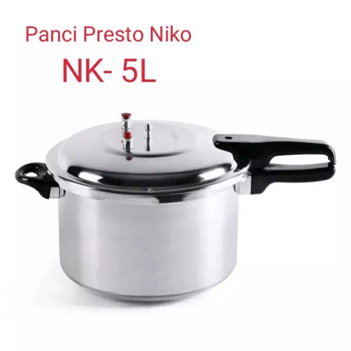 NIKO panci presto 5 liter NK 5L/ presto 5L STENLIS Mantap