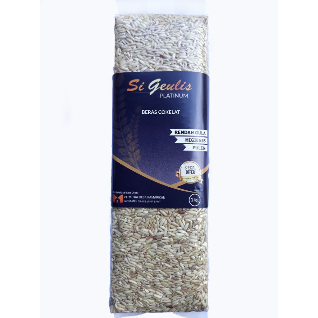 

Beras Cokelat Si Geulis Platinum
