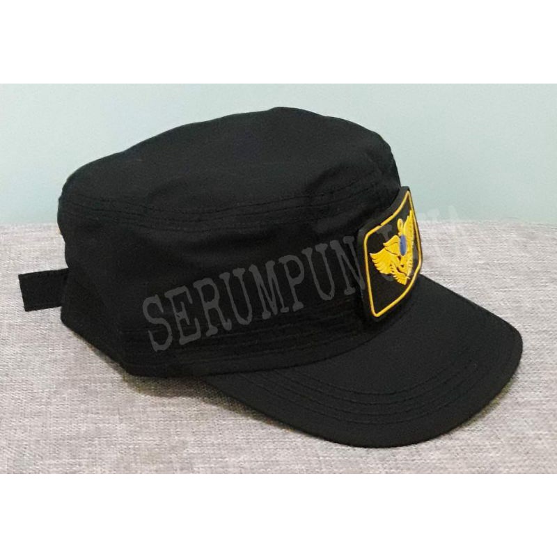 TOPI KOMANDO DISHUB - TOPI KOMANDO DISHUB VELCRO 2 PATCH