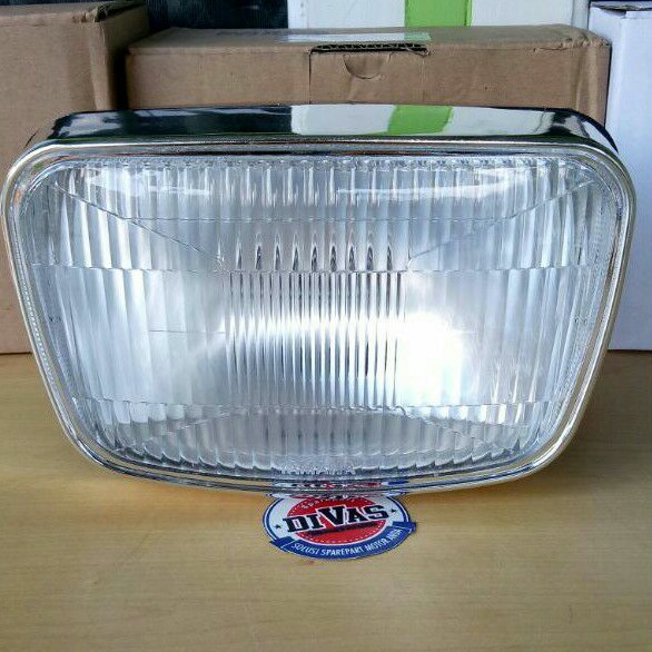 Lampu depan Rx King oval 2004 Lokal