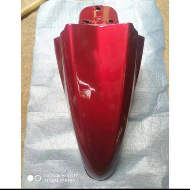 cover body spakbor depan mio sporty / smile maroon