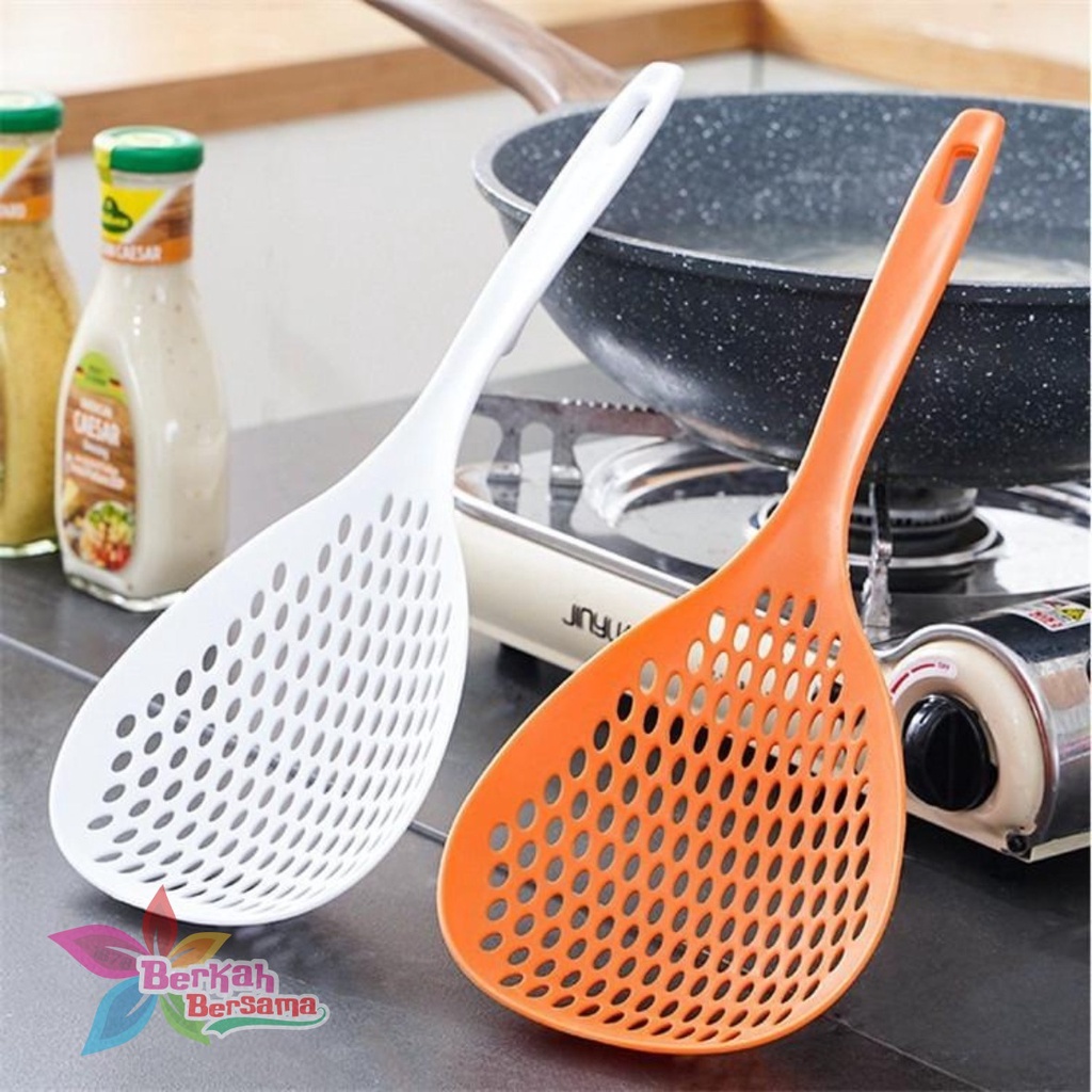 RT99 COOKING COLANDER /SENDOK SEKOP SEROK SARINGAN SUP MIE TIRISAN REBUSAN SAYURAN MAKANAN PERALATAN MASAK DAPUR BB6452