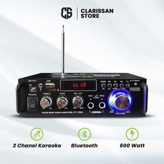 Bayar Ditempat Amplifier Bluetooth Ampli Karaoke 600W