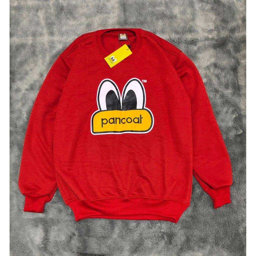 sweater pancoat / crewneck pancoat kasual pria wanita