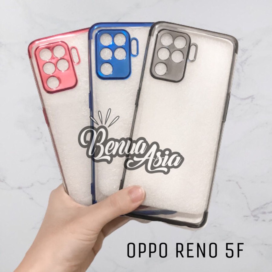 CASE PREMIUM SHINING CHROME OPPO RENO 5F - GA