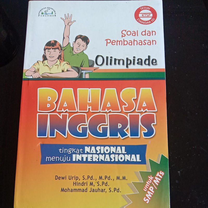 Soal dan Pembahasan Olimpiade Bahasa Inggris tingkat nasional menuju internasional untuk SMP