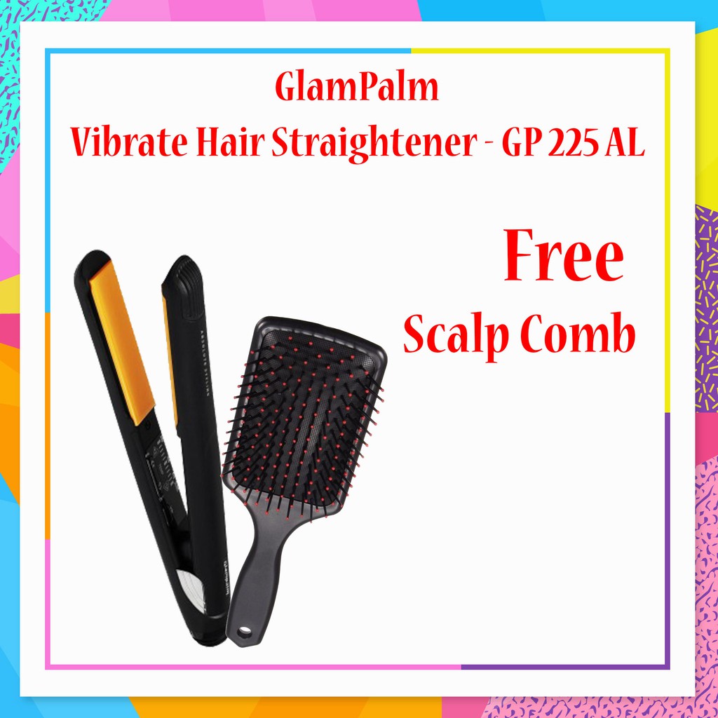 glampalm hair iron gp 225 al