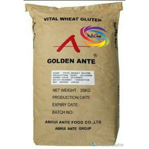 

hbt204tt Vital Wheat Gluten Ex. China. Vwg. Food Grade. Protein. || 500Gr Da01D100