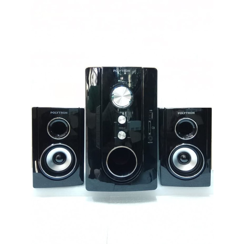 Polytron Multimedia Audio PMA 9300 Bluetooth - Active Subwoofer - Speaker Aktif 2.1 Channel