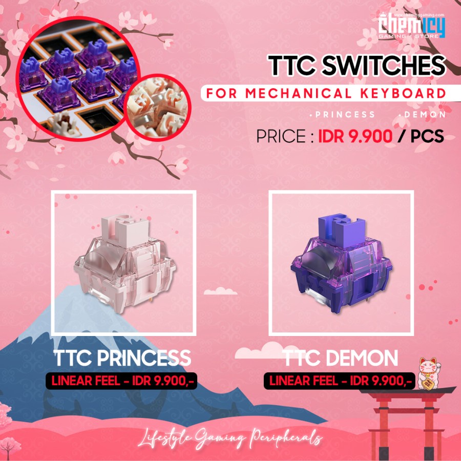 Akko X TTC Switch for Mechanical Keyboard