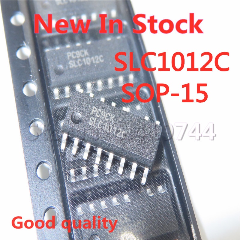 1pc / LOT Sparepart Komponen Elektronik chip power LCD SLC1012C SLC1012CMX SLC1012 SOP-15 MSD