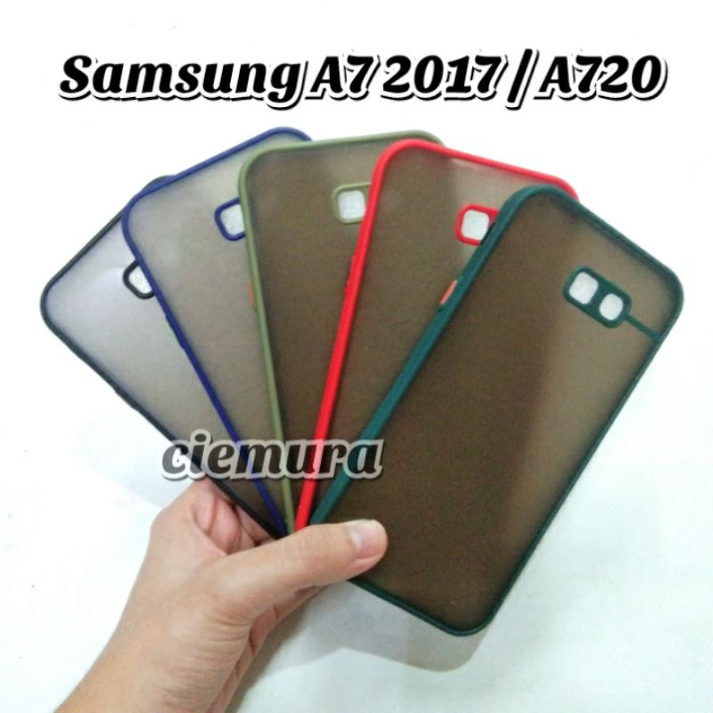 CIE Aero Dove Case Samsung A7 2017 / A720 Bumper Fuze My Choice Choise Softcase Protector Pelindung 
