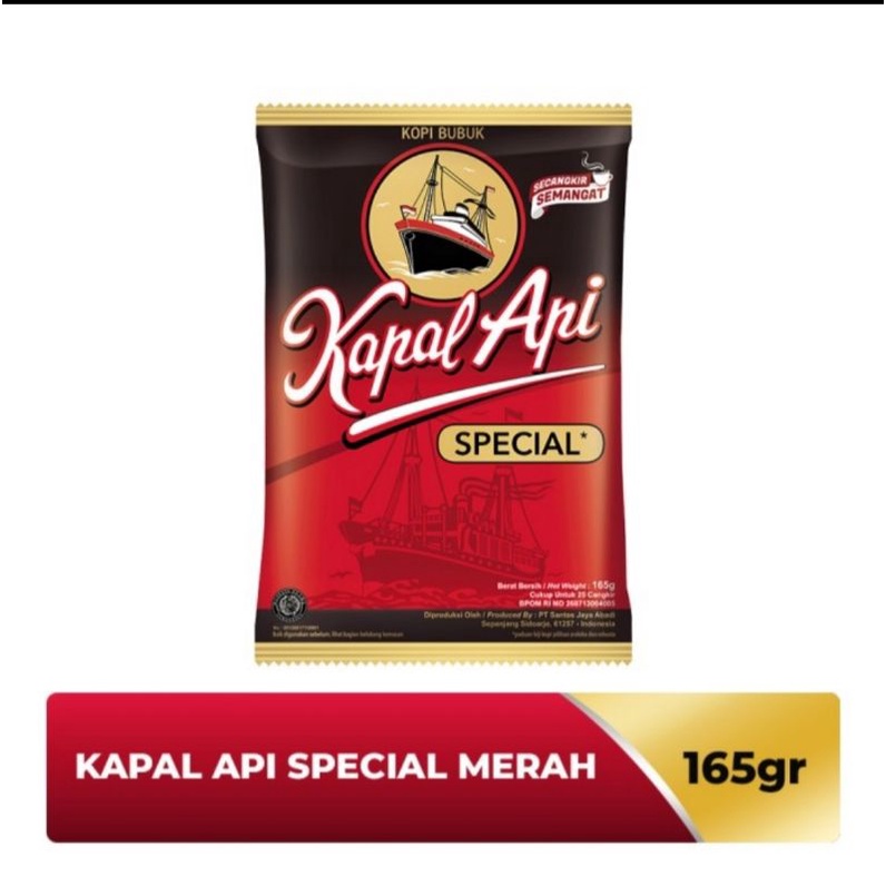 

Kopi Kapal Api Special 165 Gram