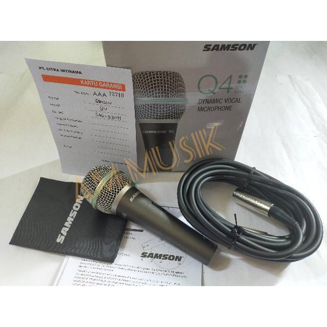 MIC KABEL SAMSON Q4 DYNAMIC ORIGINAL