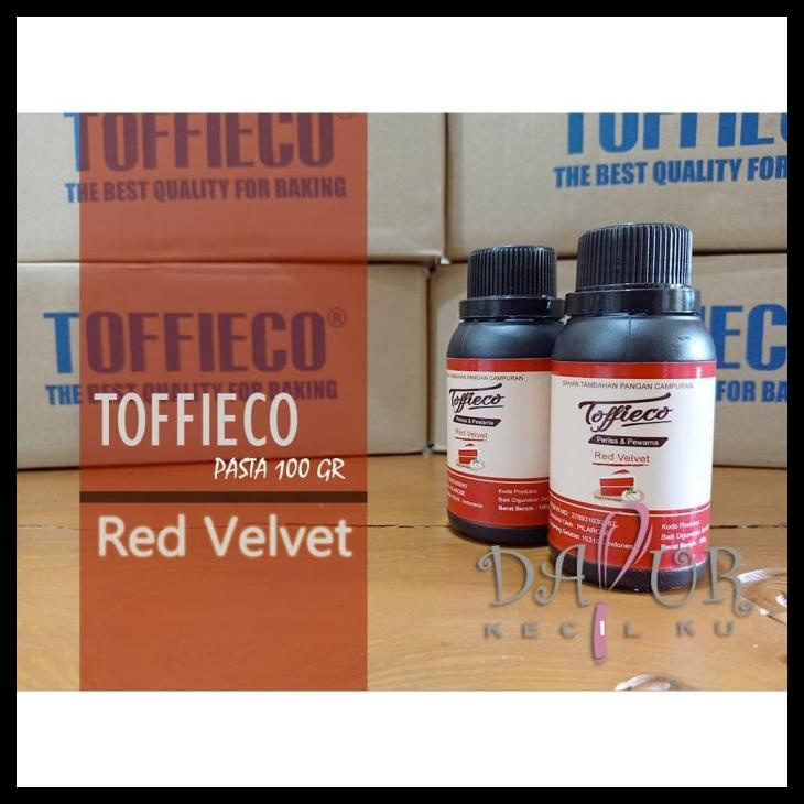 

[READY STOCK] PERISA / PASTA RED VELVET TOFFIECO 100 GR