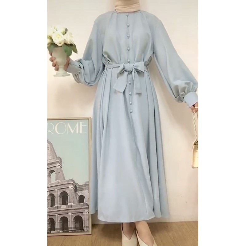 PRESLEY VINTAGE DRESS KOREA-Baby Sea // No 35