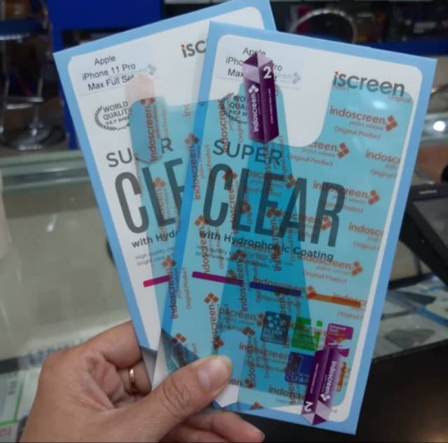 Iscreen anti gores IPHONE 11 Iphone 11 pro iphone 11 pro max depan belakang screen guard protector