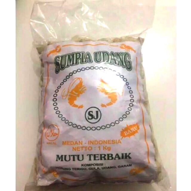 

Sumpia Udang & Sumpia Abon Mentah HOMEMADE Cap SJ 1KG Lumpia Udang/ Abon Gurih Enak Renyah 100%Halal