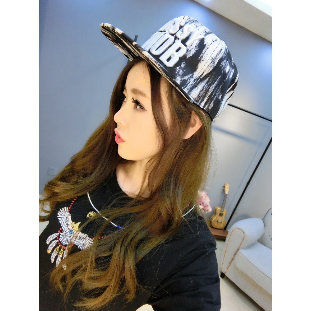 topi hip hop korea dye classy snob korean fashion cap (2C3) jto046