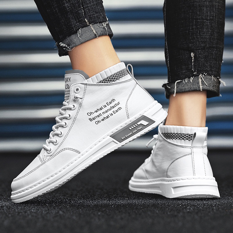 Sepatu pria kasual import model sepatu kaos kaki