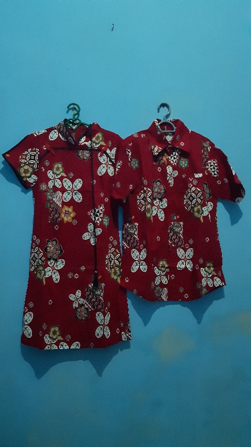 Couple Pasangan Terbaru 2021 Batik Imlek Db Modern Sh