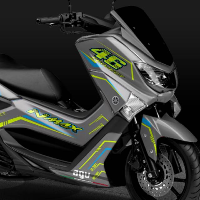 Decal nmax rossi abuabu