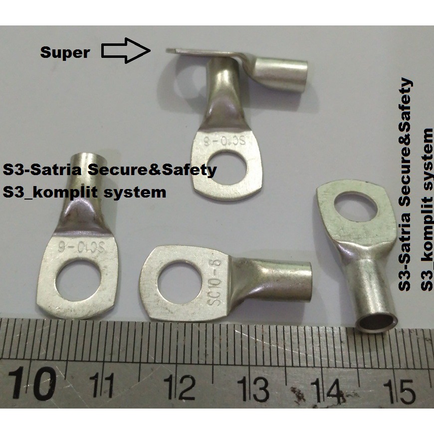 Skun O kabel 10mm - Skun SC 10-6 Kabel skun Plat