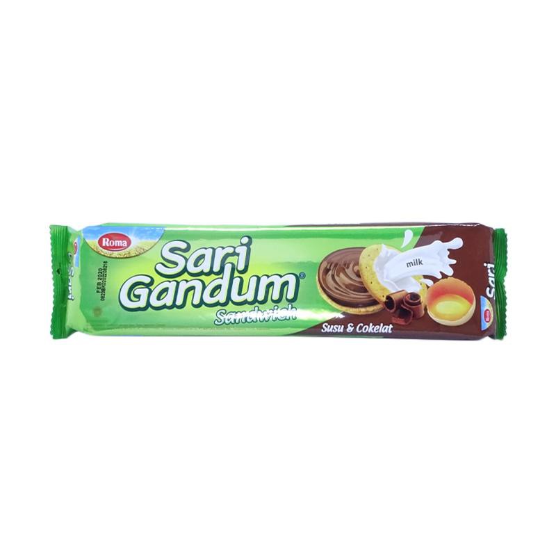 

Roma Sari Gandum Sandwich Coklat 115 g