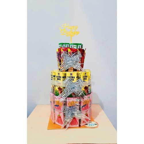 

SNACK TOWER/KUE ULANGTAHUN/SNACK CAKE/SNACK TART/SNACK ULTAH/BIRTHDAY TOWER/KADO ULTAH/KADO WISUDA/BUCKET/ULANG TAHUN/SET HADIAH/KUE TART/HAMPERS